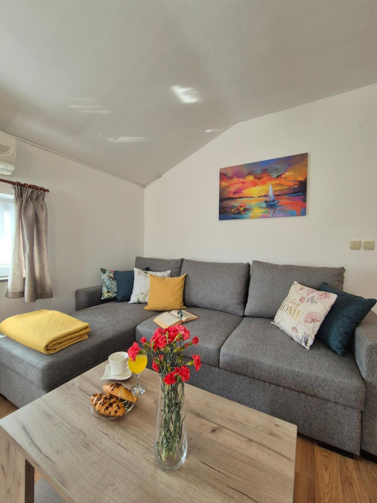 Apartman Lucija Pridraga Exterior foto